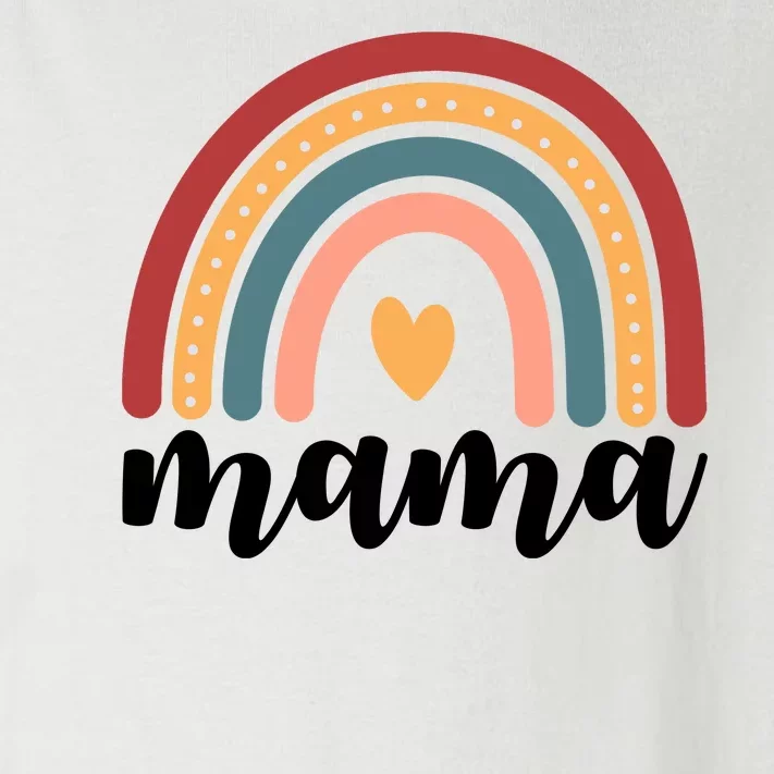 Mama Boho Rainbow Toddler Long Sleeve Shirt