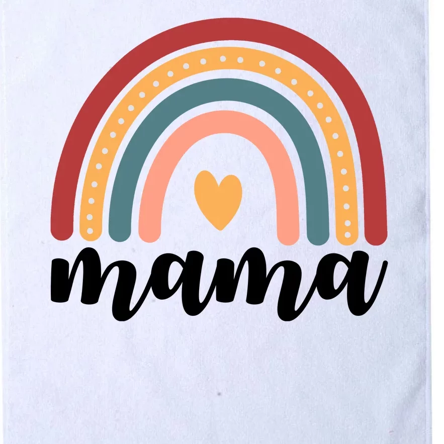 Mama Boho Rainbow Platinum Collection Golf Towel