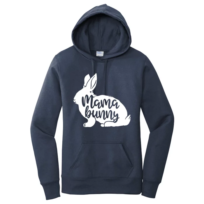 Mama Bunny Rabbit Mom Mother Easter Day Funny Gift Women's Pullover Hoodie