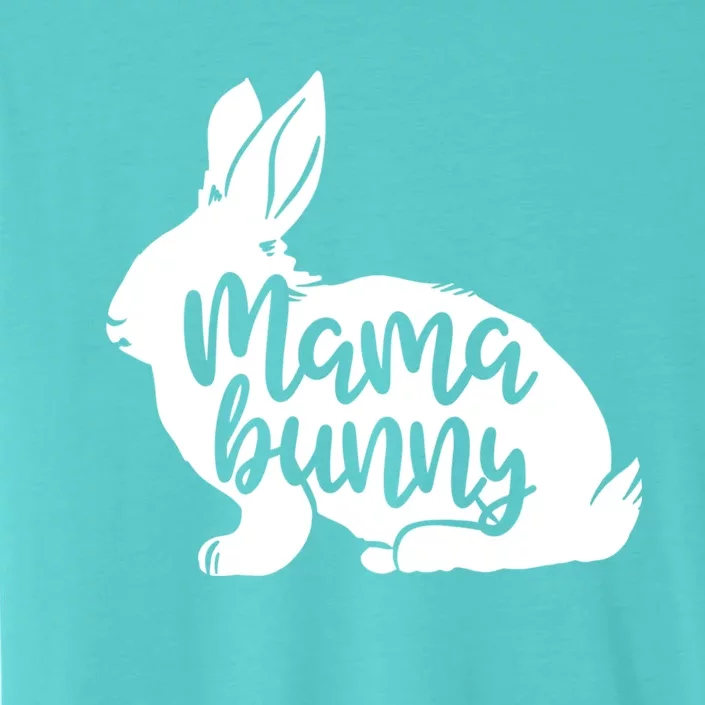 Mama Bunny Rabbit Mom Mother Easter Day Funny Gift ChromaSoft Performance T-Shirt