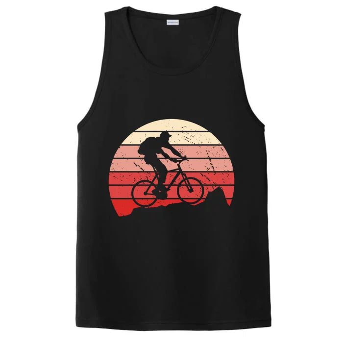 Mountain Bike Retro Performance Tank