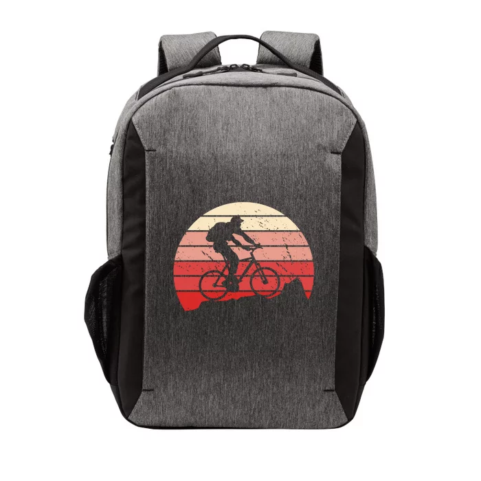 Mountain Bike Retro Vector Backpack