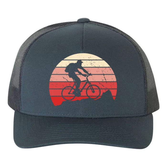 Mountain Bike Retro Yupoong Adult 5-Panel Trucker Hat