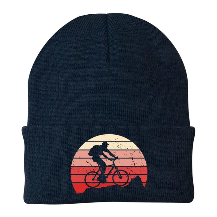 Mountain Bike Retro Knit Cap Winter Beanie