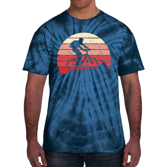 Mountain Bike Retro Tie-Dye T-Shirt