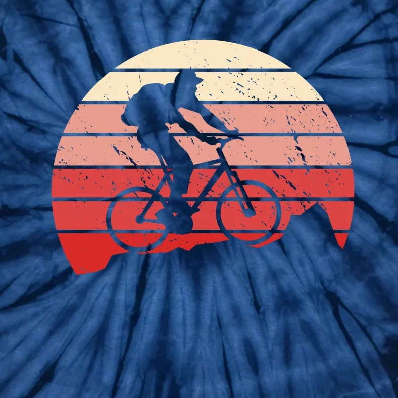 Mountain Bike Retro Tie-Dye T-Shirt