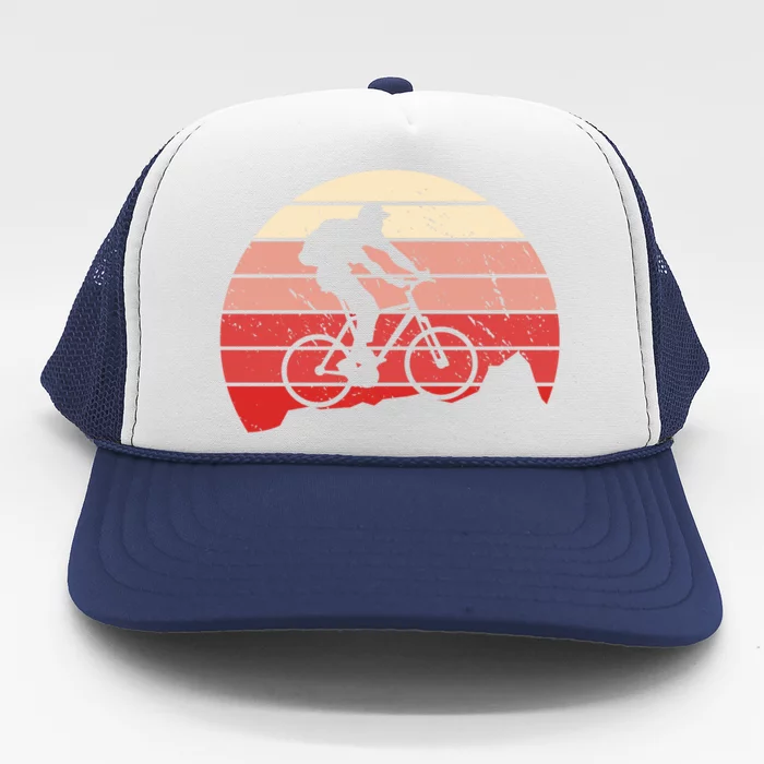 Mountain Bike Retro Trucker Hat