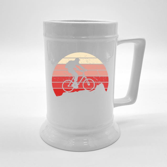 Mountain Bike Retro Front & Back Beer Stein