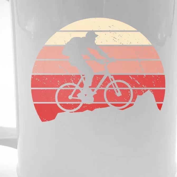 Mountain Bike Retro Front & Back Beer Stein