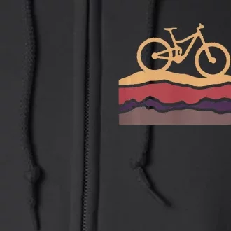 Mountain Bike Southwestern Boho Dessert Mtb Full Zip Hoodie