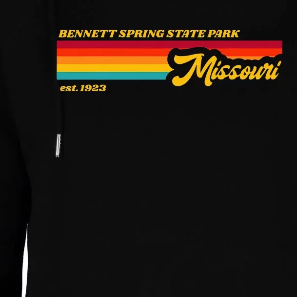 Missouri Bennett Spring State Park Womens Funnel Neck Pullover Hood