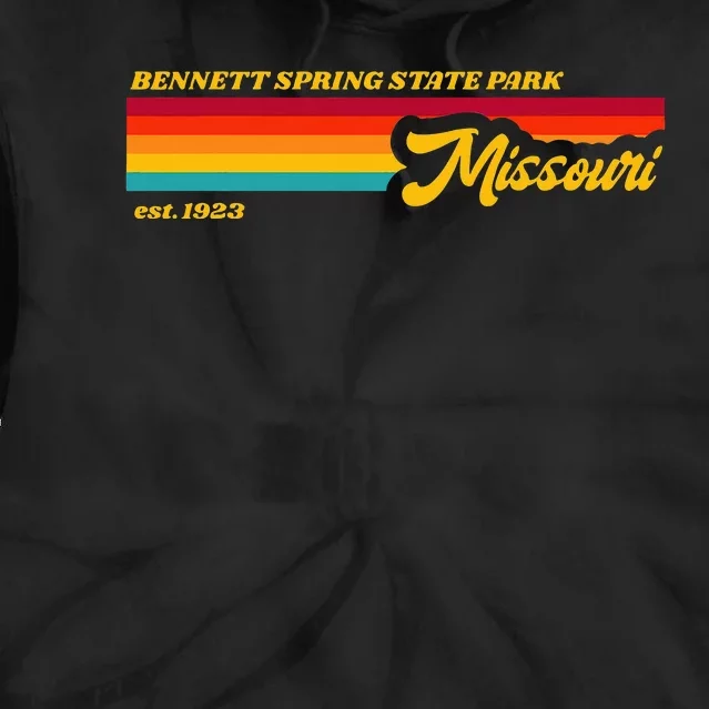 Missouri Bennett Spring State Park Tie Dye Hoodie