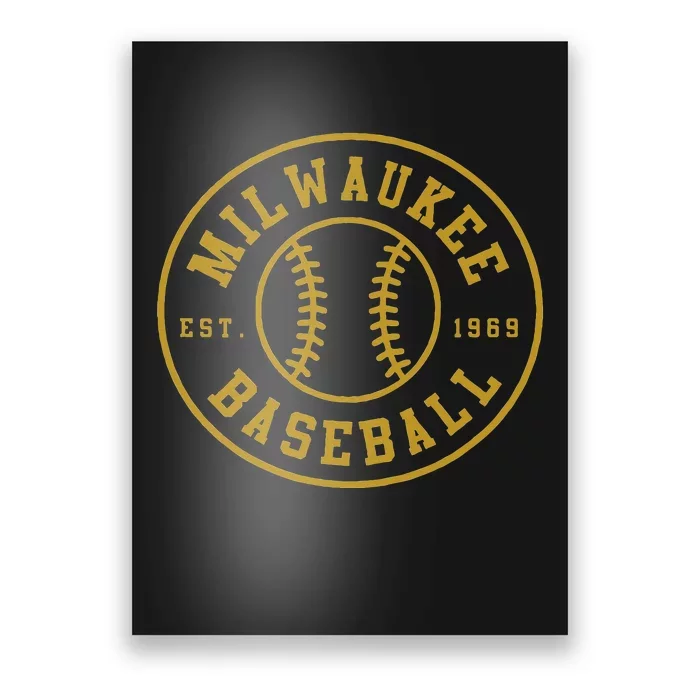 Milwaukee Baseball Seventh Inning Stretch Poster