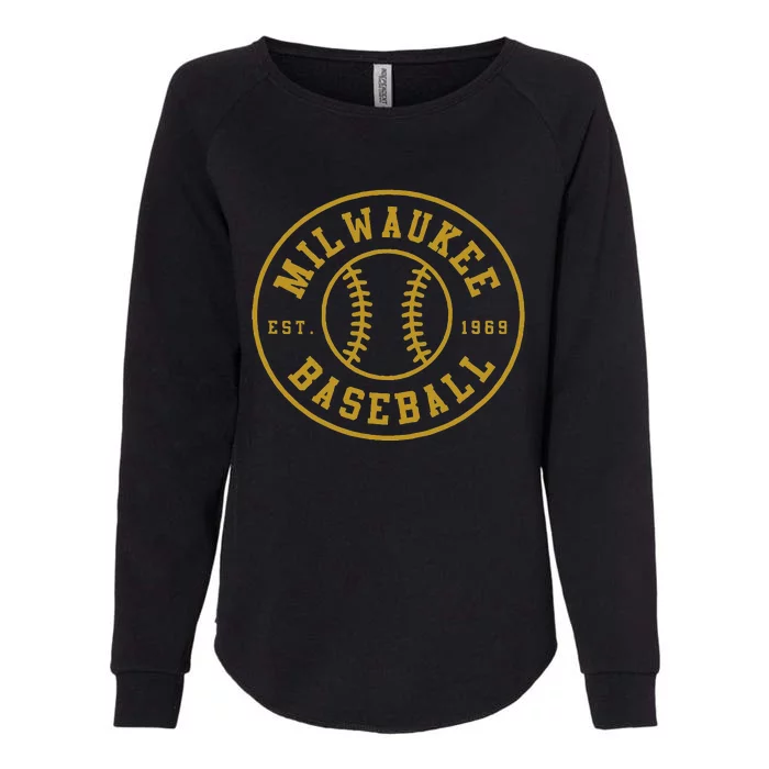 Milwaukee Baseball Seventh Inning Stretch Womens California Wash Sweatshirt