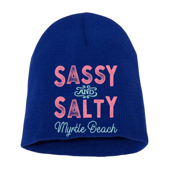 Myrtle Beach Sc Gift Short Acrylic Beanie