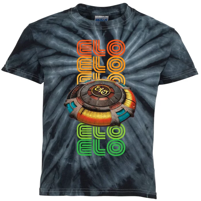 Mr. Blue Sky For Blue Lovers Elo Kids Tie-Dye T-Shirt