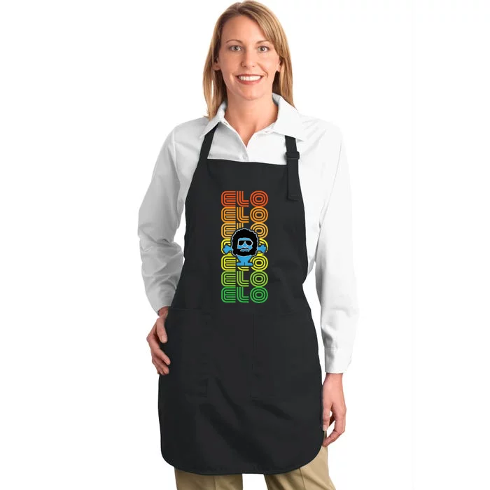 Mr. Blue Sky Lovers Elo Full-Length Apron With Pocket