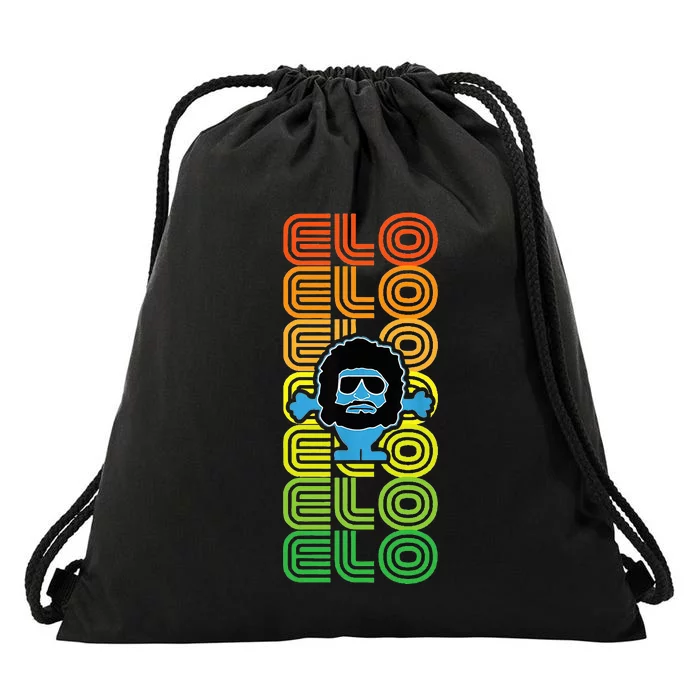 Mr. Blue Sky Lovers Elo Drawstring Bag