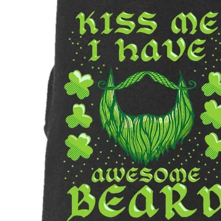 Me Beard St Patricks Day As, Dad And Daddy Gifts Doggie 3-End Fleece Hoodie