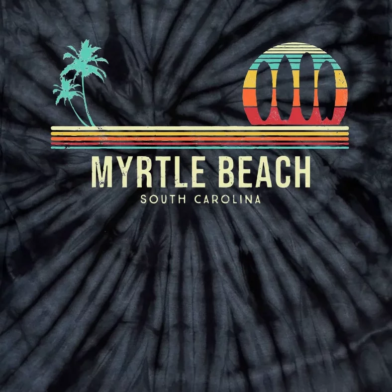 Myrtle Beach Summer Surf Tie-Dye T-Shirt