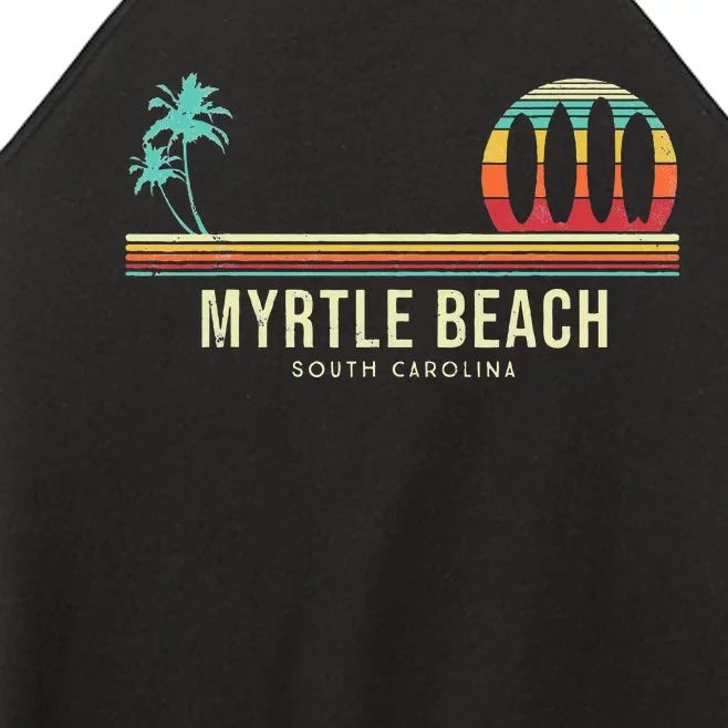 Myrtle Beach Summer Surf Women’s Perfect Tri Rocker Tank