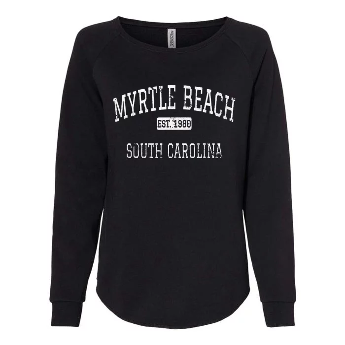 Myrtle Beach South Carolina SC Vintage Womens California Wash Sweatshirt