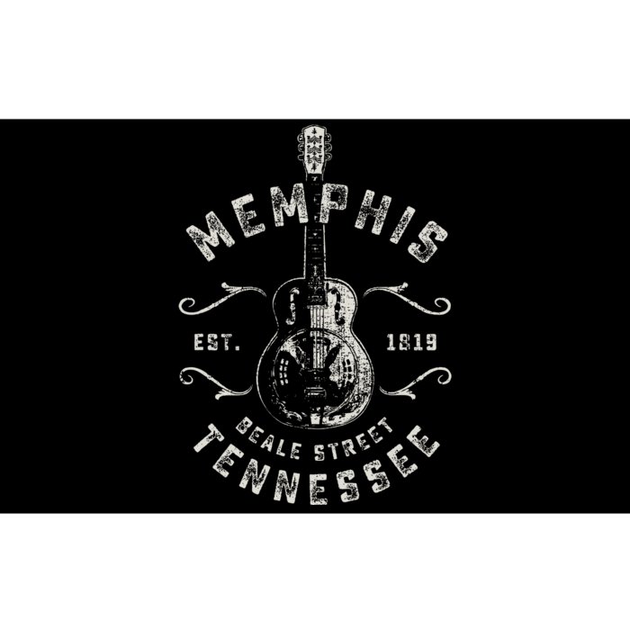 Memphis Beale Street Usa Vintage Bumper Sticker