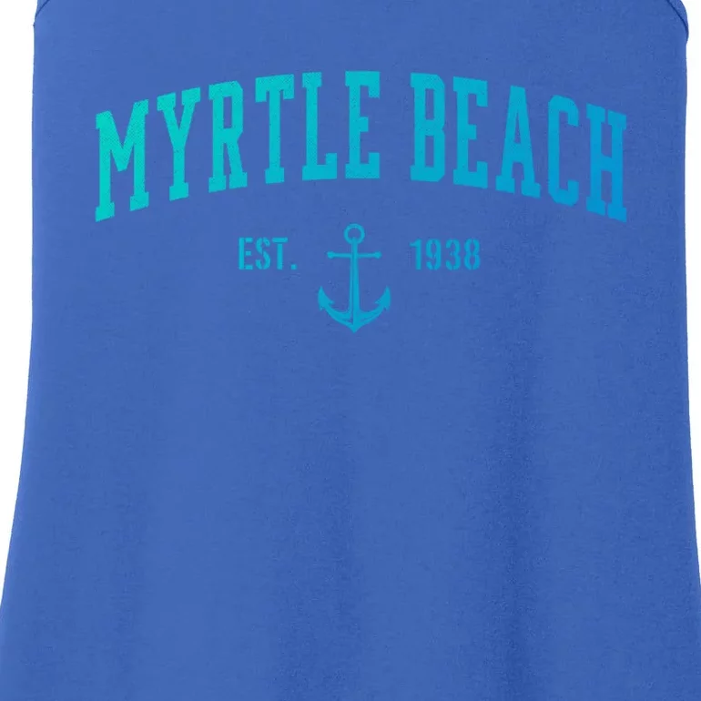 Myrtle Beach South Carolina Funny Gift And Ladies Essential Tank