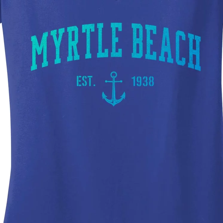 Myrtle Beach South Carolina Funny Gift And Women's V-Neck T-Shirt