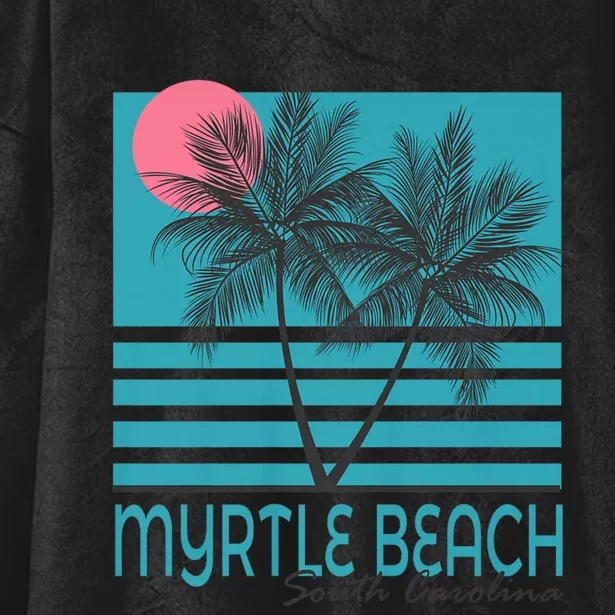 Myrtle Beach South Carolina Hooded Wearable Blanket