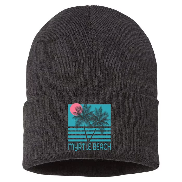 Myrtle Beach South Carolina Sustainable Knit Beanie