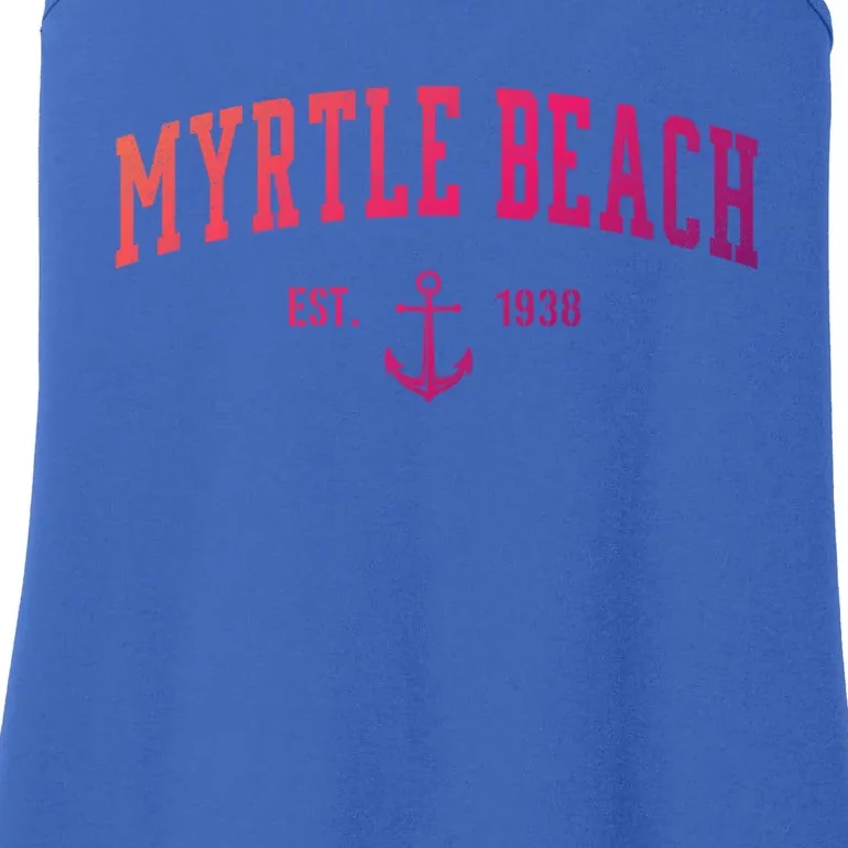 Myrtle Beach South Carolina Funny Gift And Ladies Essential Tank