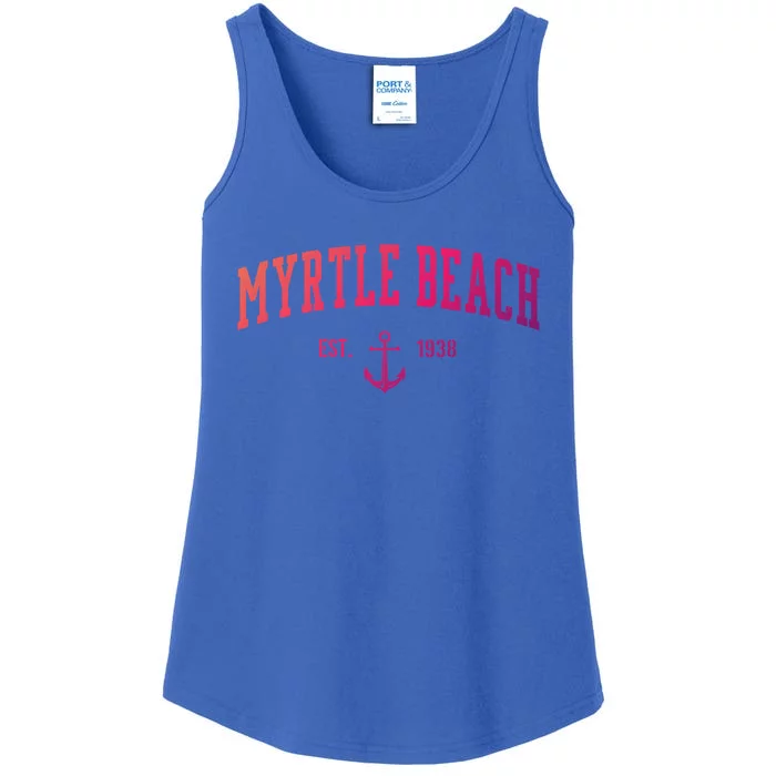 Myrtle Beach South Carolina Funny Gift And Ladies Essential Tank