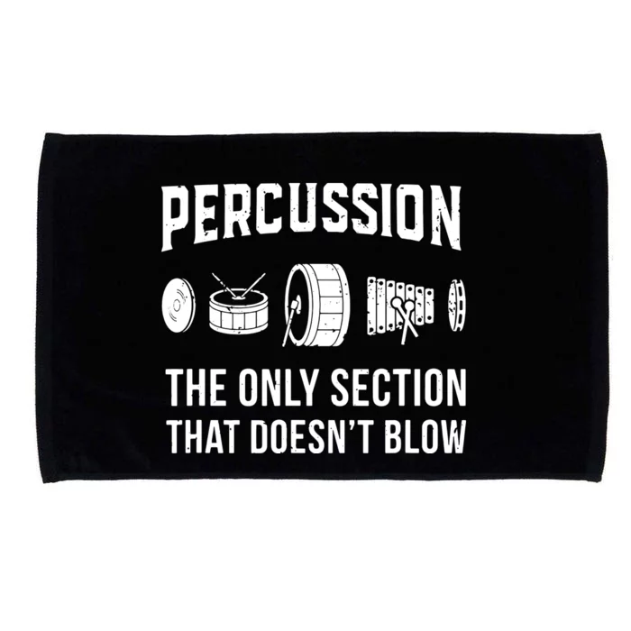 Marching Band Shirts For Drummers In Percussion Section Microfiber Hand Towel