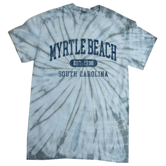 Myrtle Beach South Carolina Established Souvenir Tie-Dye T-Shirt