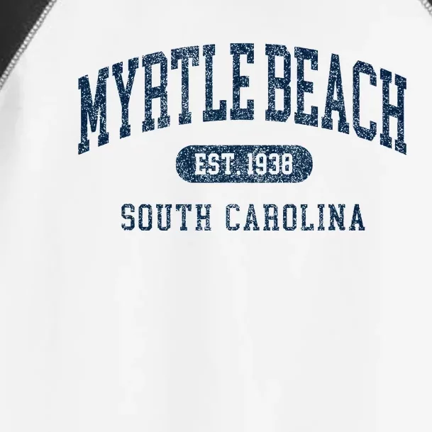 Myrtle Beach South Carolina Established Souvenir Toddler Fine Jersey T-Shirt