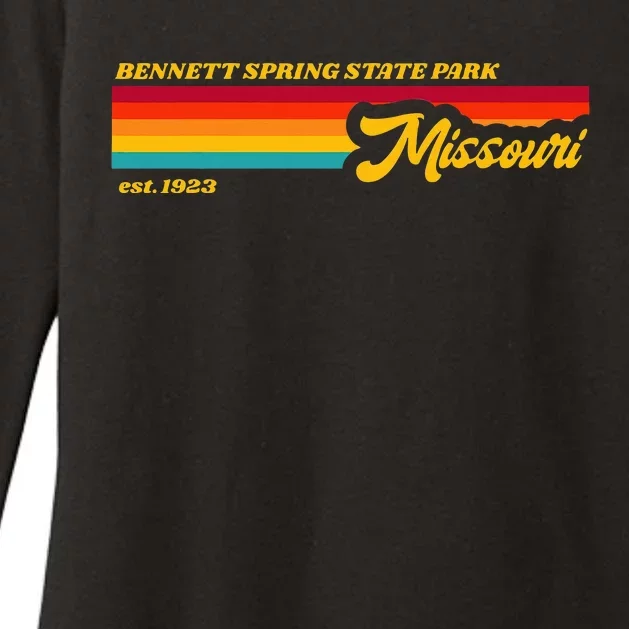 Missouri Bennett Spring State Park Womens CVC Long Sleeve Shirt