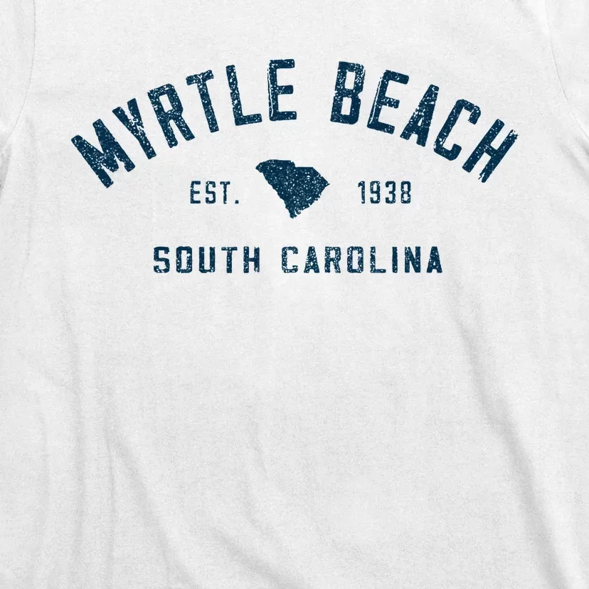 Myrtle Beach South Carolina Retro Throwback Souvenir T-Shirt