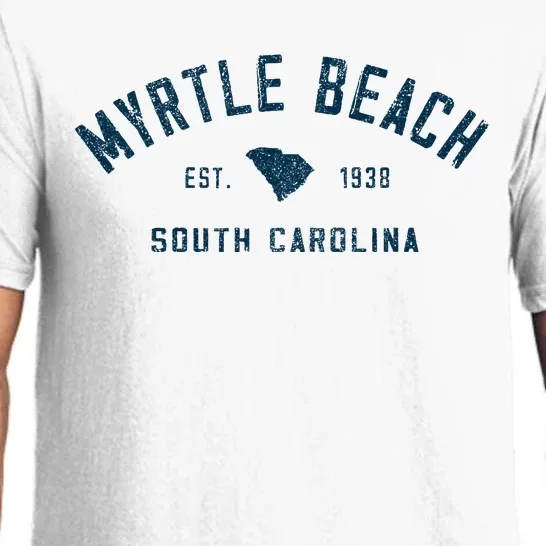 Myrtle Beach South Carolina Throwback Souvenir Pajama Set