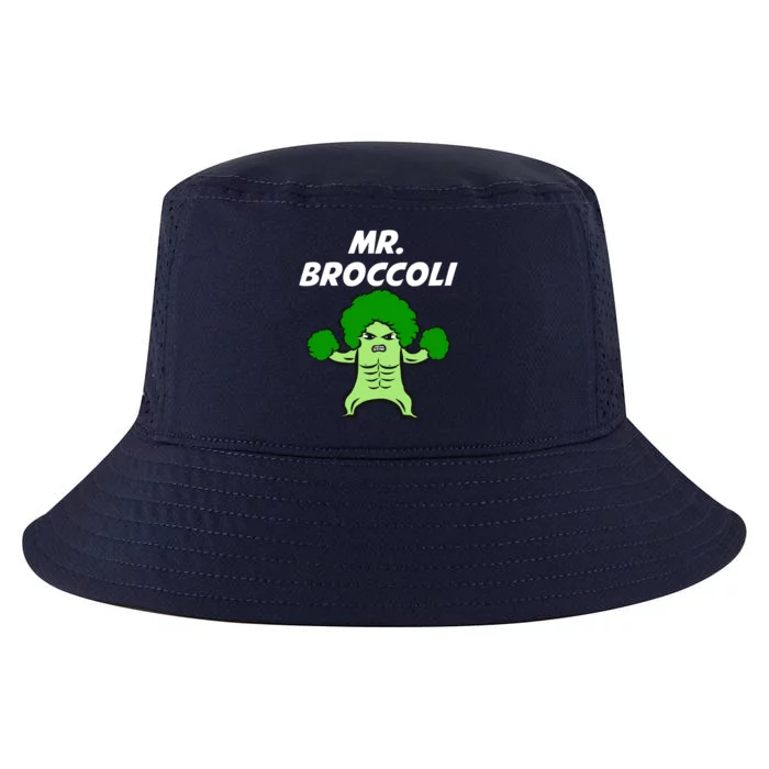 Mr Broccoli Super Power Vegetable Hero Eat All Veggies Gift Cool Comfort Performance Bucket Hat