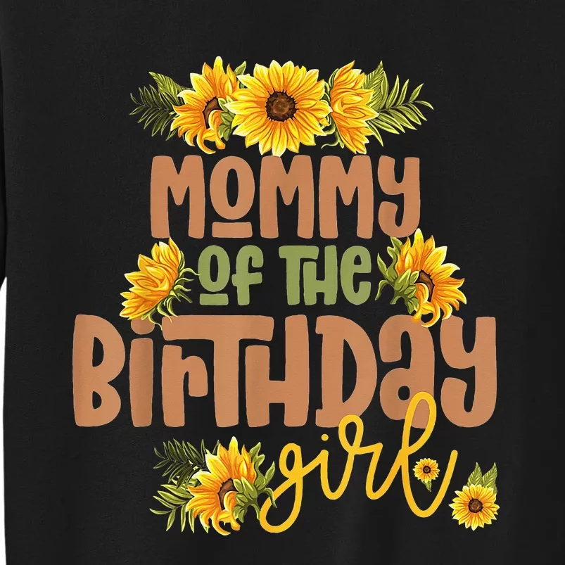 Mommy Birthday  Sunflower Birthday Party Theme Rustic Sweatshirt