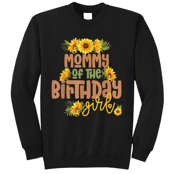 Mommy Birthday  Sunflower Birthday Party Theme Rustic Sweatshirt