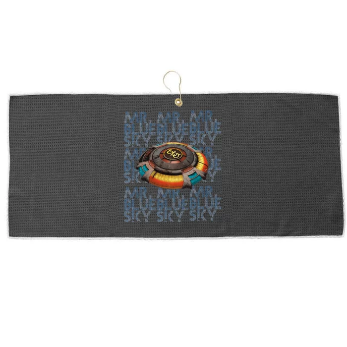 Mr. Blue Sky For Blue Lovers Elo Large Microfiber Waffle Golf Towel