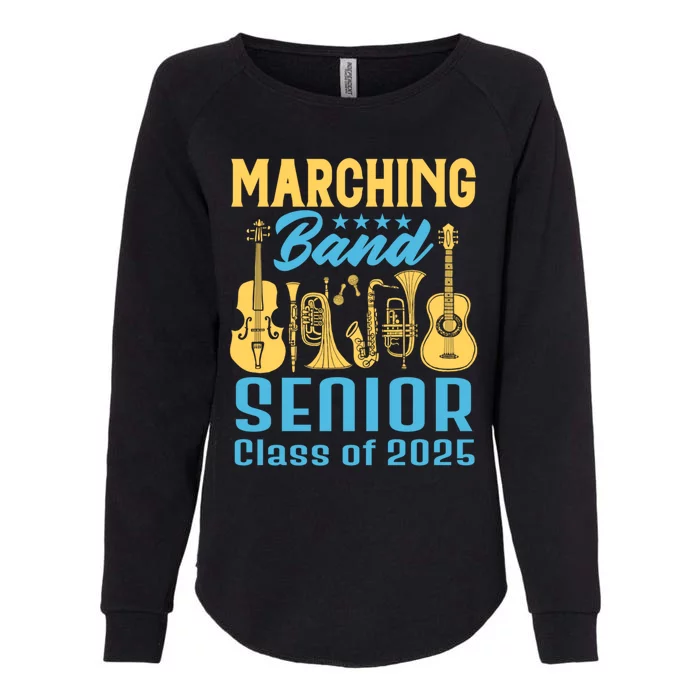 Marching Band Senior 2025 Musician Graduation Party Funny Gift Womens California Wash Sweatshirt