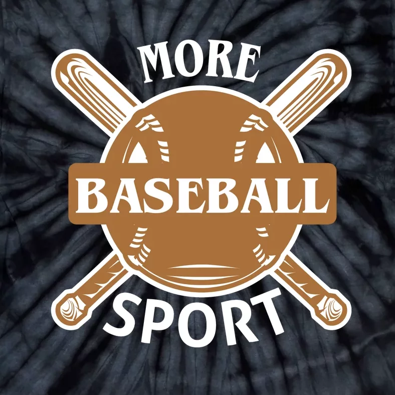 More Baseball Sport Tie-Dye T-Shirt