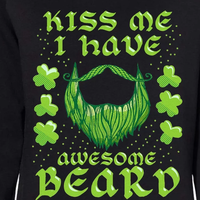 Me Beard St Patricks Day As, Dad And Daddy Gifts Womens California Wash Sweatshirt