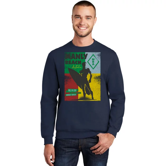 Manly Beach Sydney Australia Surfer Sweatshirt