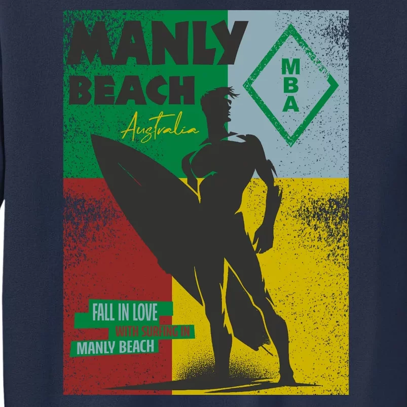 Manly Beach Sydney Australia Surfer Sweatshirt