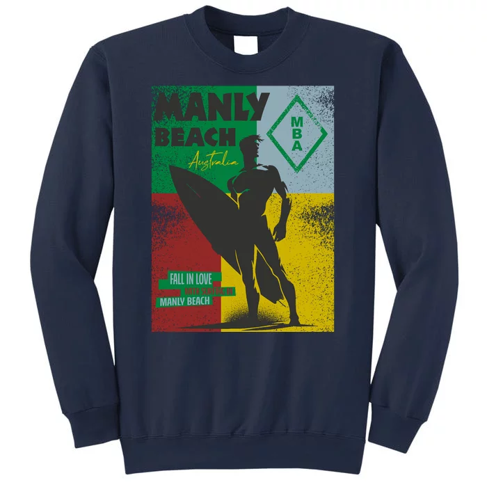 Manly Beach Sydney Australia Surfer Sweatshirt