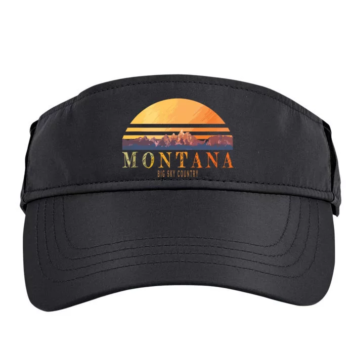 Montana Big Sky Country Adult Drive Performance Visor